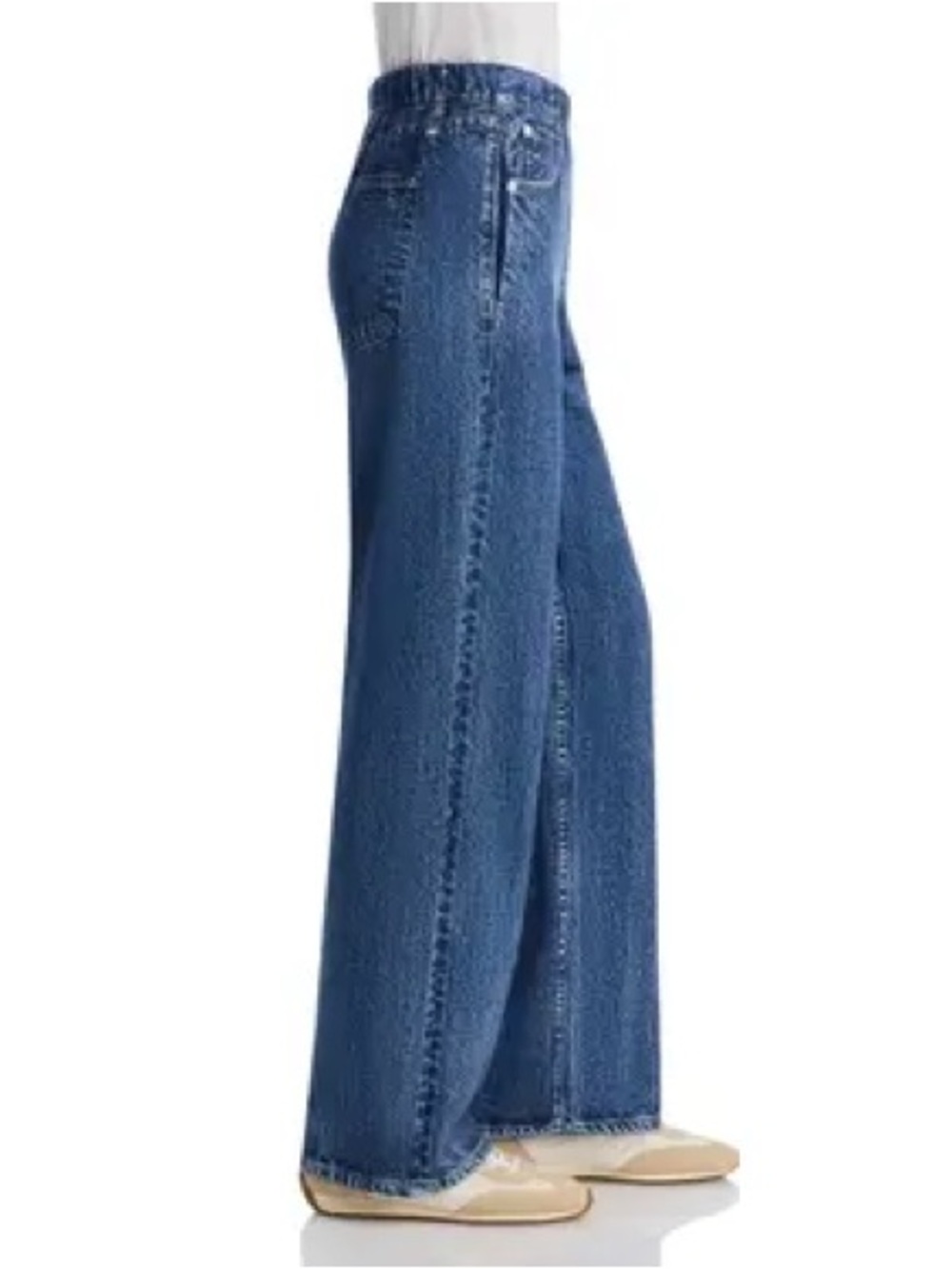 rag and bone Miramar fleece terry jeans - Picture 3 of 6